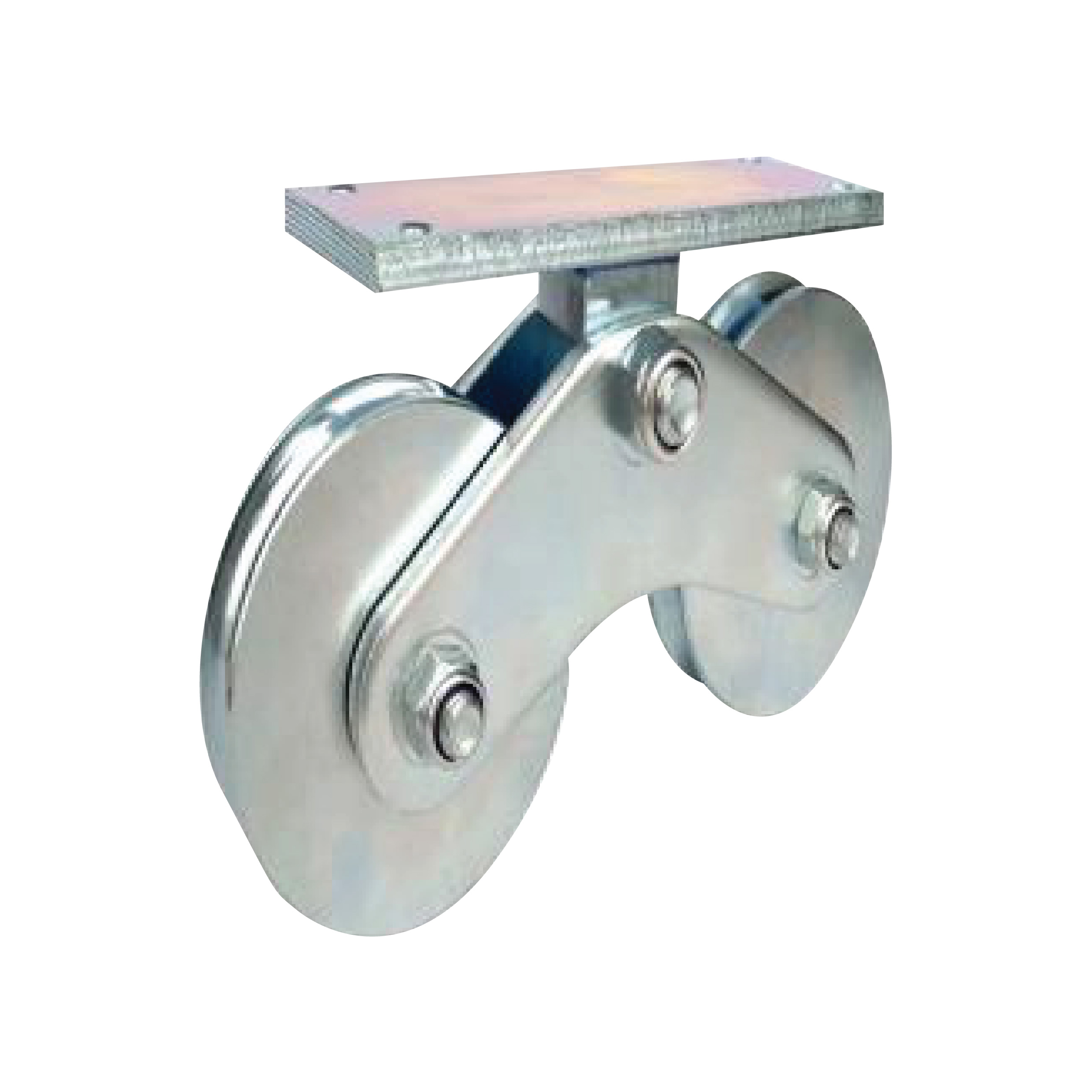 Sliding-Gate-Double-Wheel-with-Drilled-Fixing-Plate